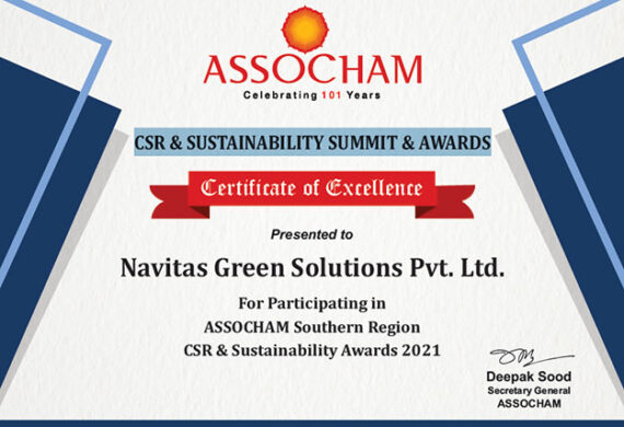 ASSOCHAM Southern Region CSR & Sustainability Awards 2021