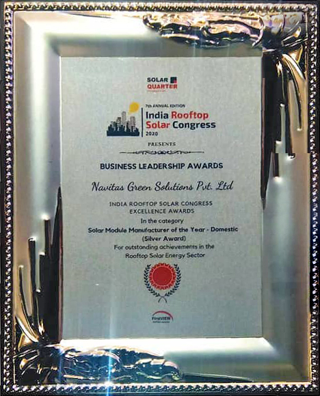 Excellence Awards For Solar Module Manufacturer Of The Year