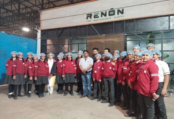 An Industrial visit was arranged at Navitas Solar & Renon India Pvt. Ltd. for students of Unnati English Academy on 21st   January, 2023