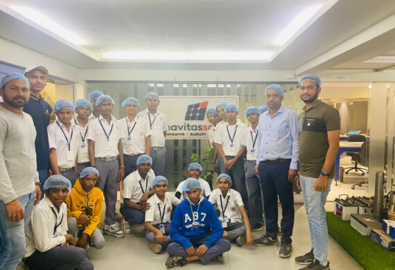 Patel R. S. Vidyalaya’s Industrial Excursion at Navitas Solar