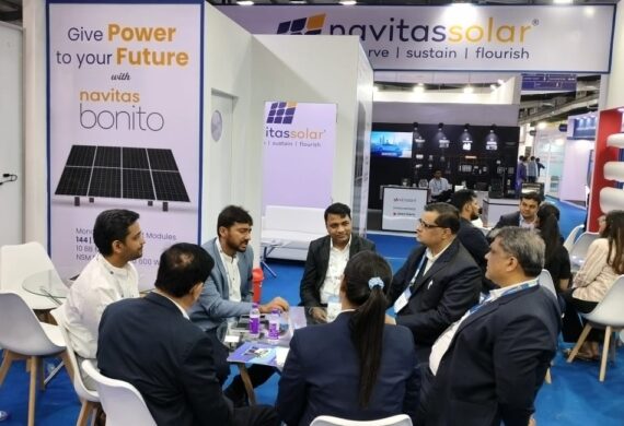 A Brighter Future: NavitasSolar Shines at The Smarter E India 2024