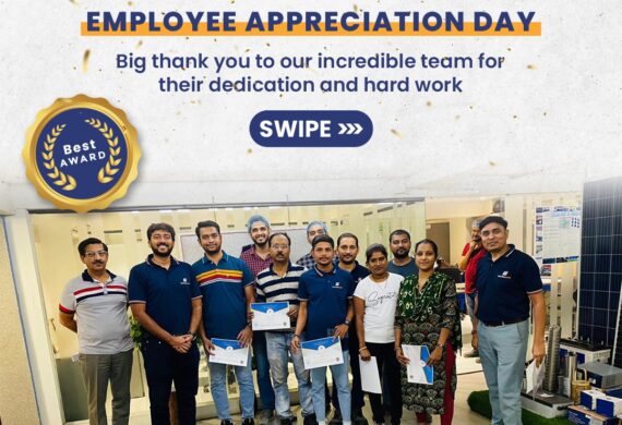 At Navitas Solar, every day is a testament to the dedication and hard work of our IncredibleTeam. On this special occasion of Employee Appreciation Day on 1st March, 2024, we want to take a moment to express our heartfelt gratitude to each and every member who contributes to Navitas Solar’s story.