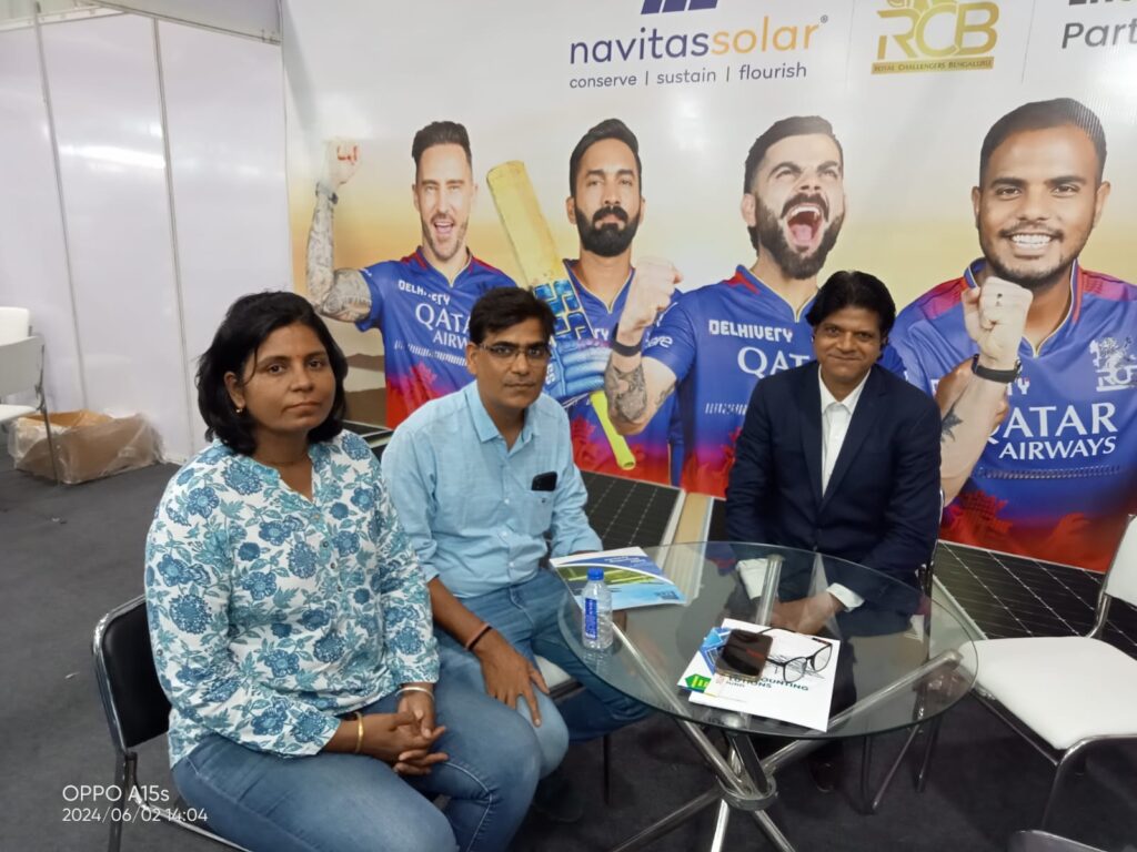 MASMA-expo-pune-2024 with Sachin Tamhane Senior Manager At Navitas Solar