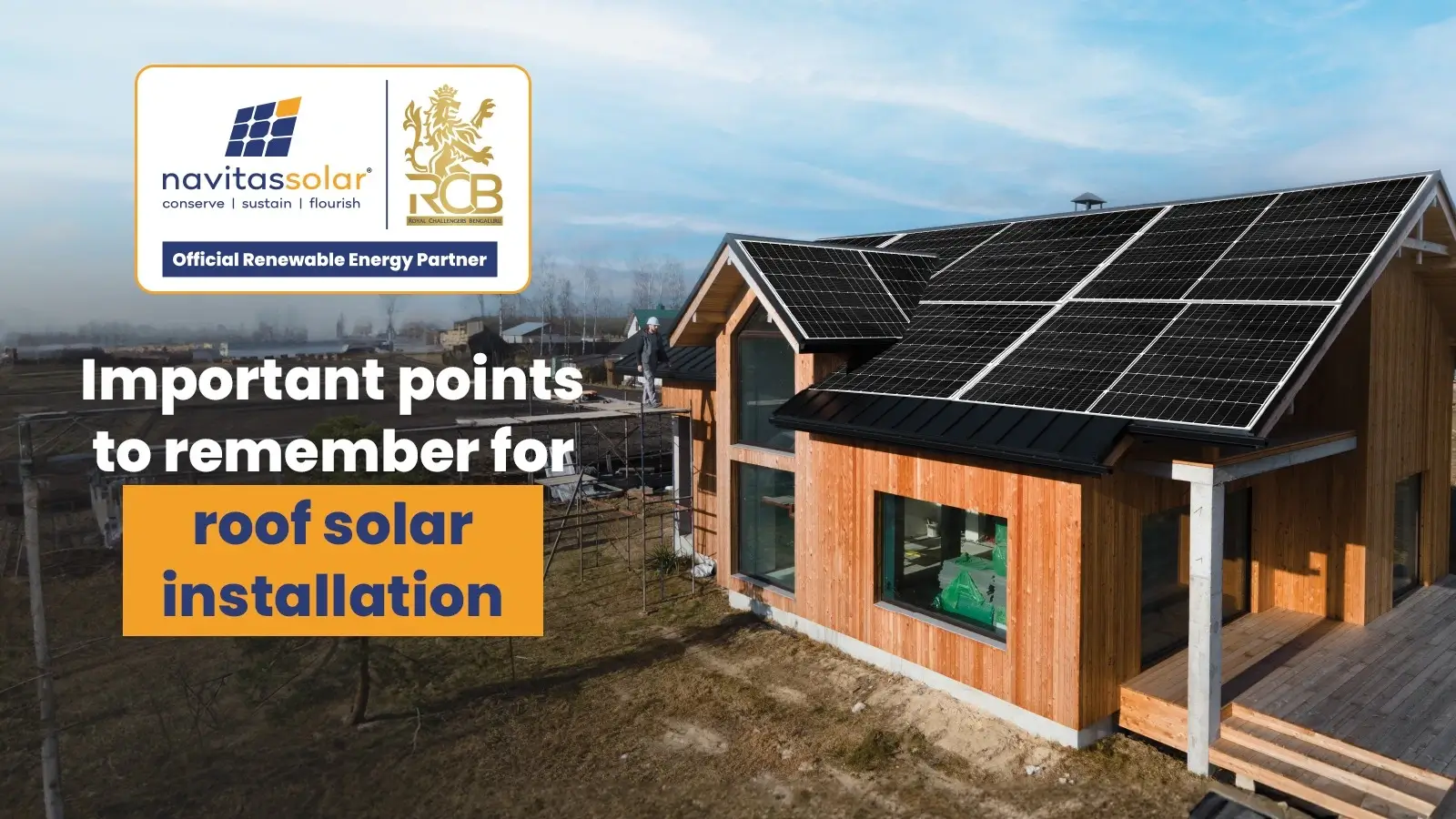 Important Points to remember For Roof Solar Installation